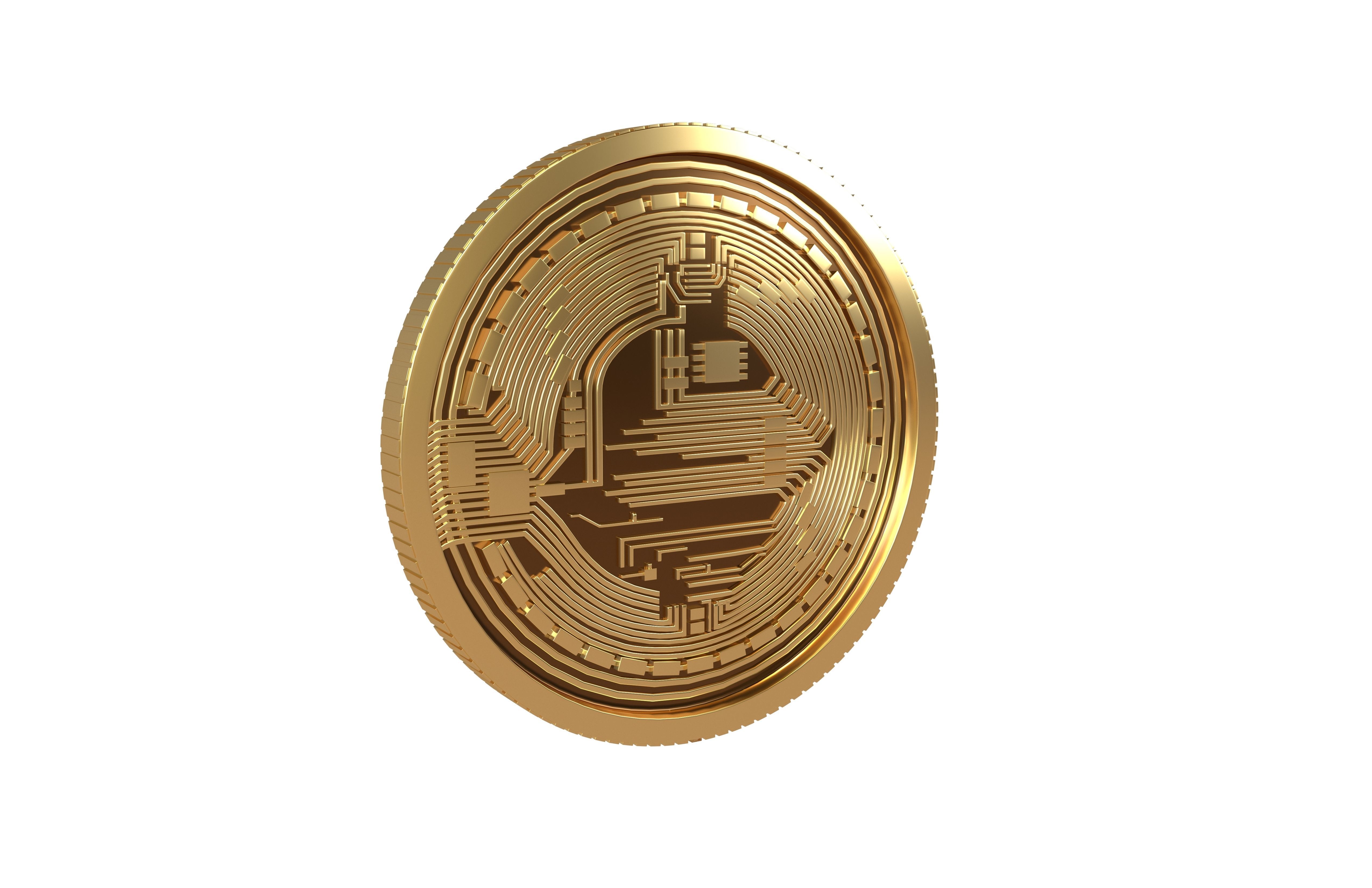 Bitcoin v7 005 3D model_5
