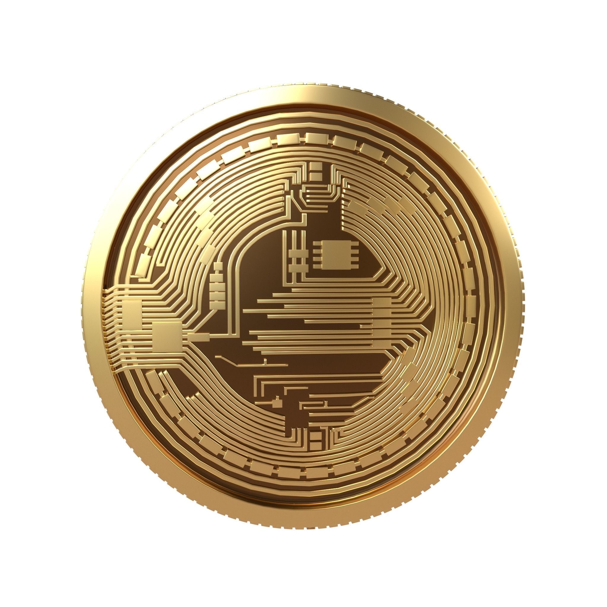 Bitcoin v7 005 3D model_4