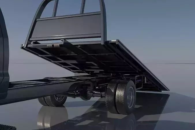 Chevrolet Silverado 5500 Tow Truck  3D print model 5