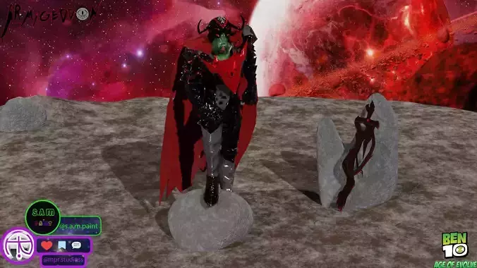 armageddon the orginaly character 3D model