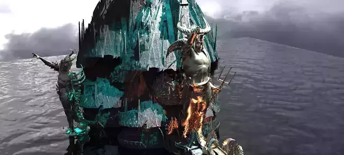 Ocean Master Bridge 3D model