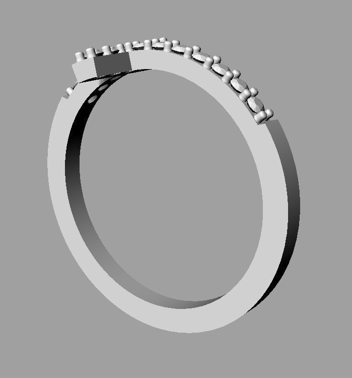 Cross Ring 3D print model_15