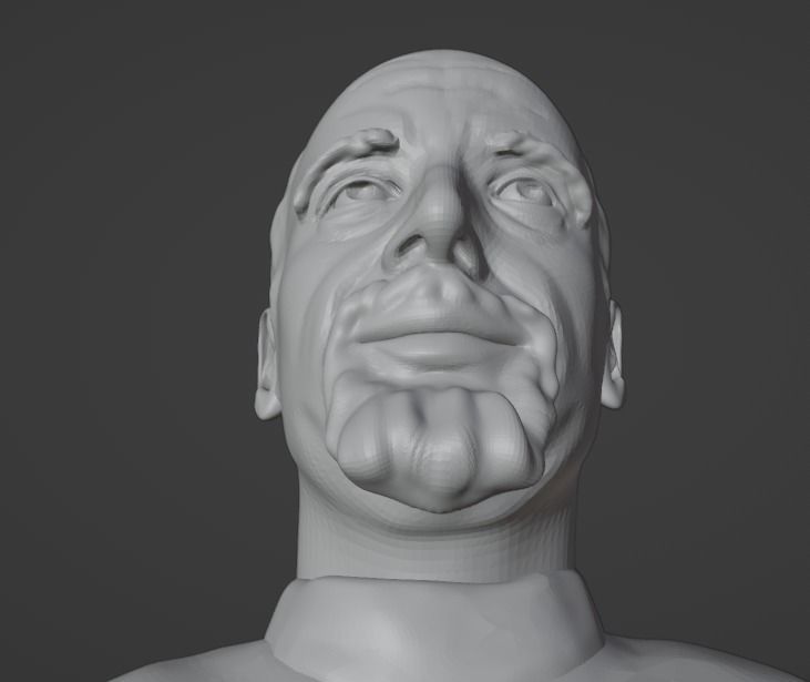 Paulo Coelho 3D print model_6
