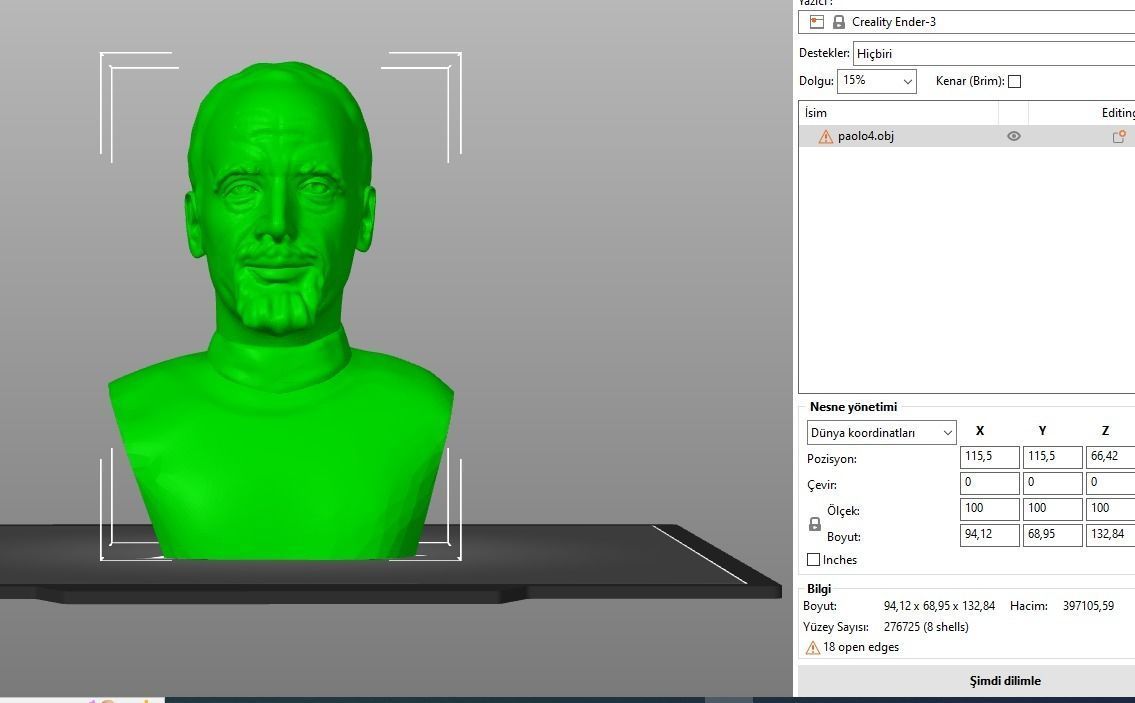 Paulo Coelho 3D print model_3