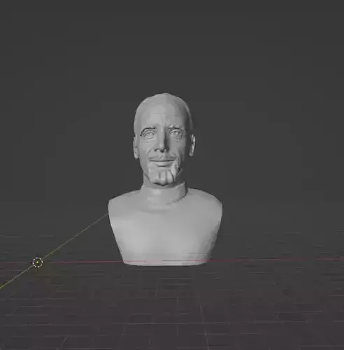 Paulo Coelho 3D print model