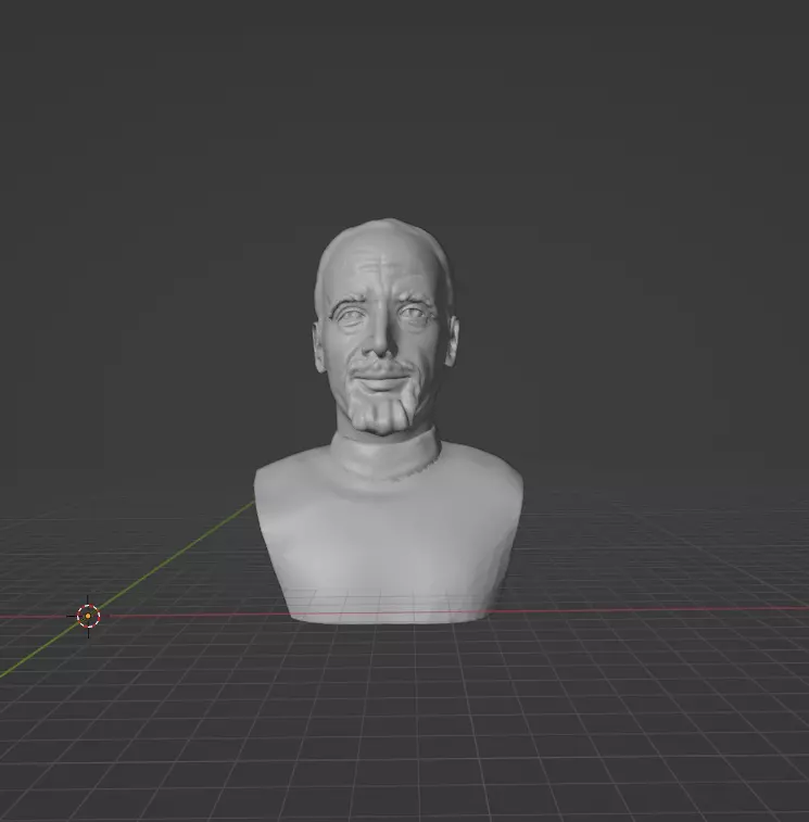 Paulo Coelho 3D print model_0