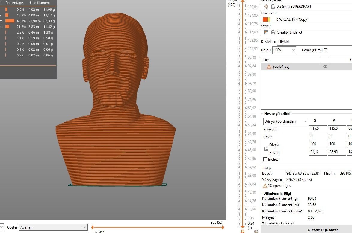 Paulo Coelho 3D print model_14