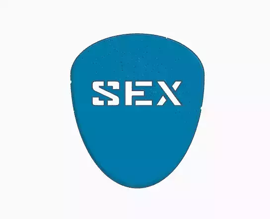 GUITAR PICK SEX 1mm