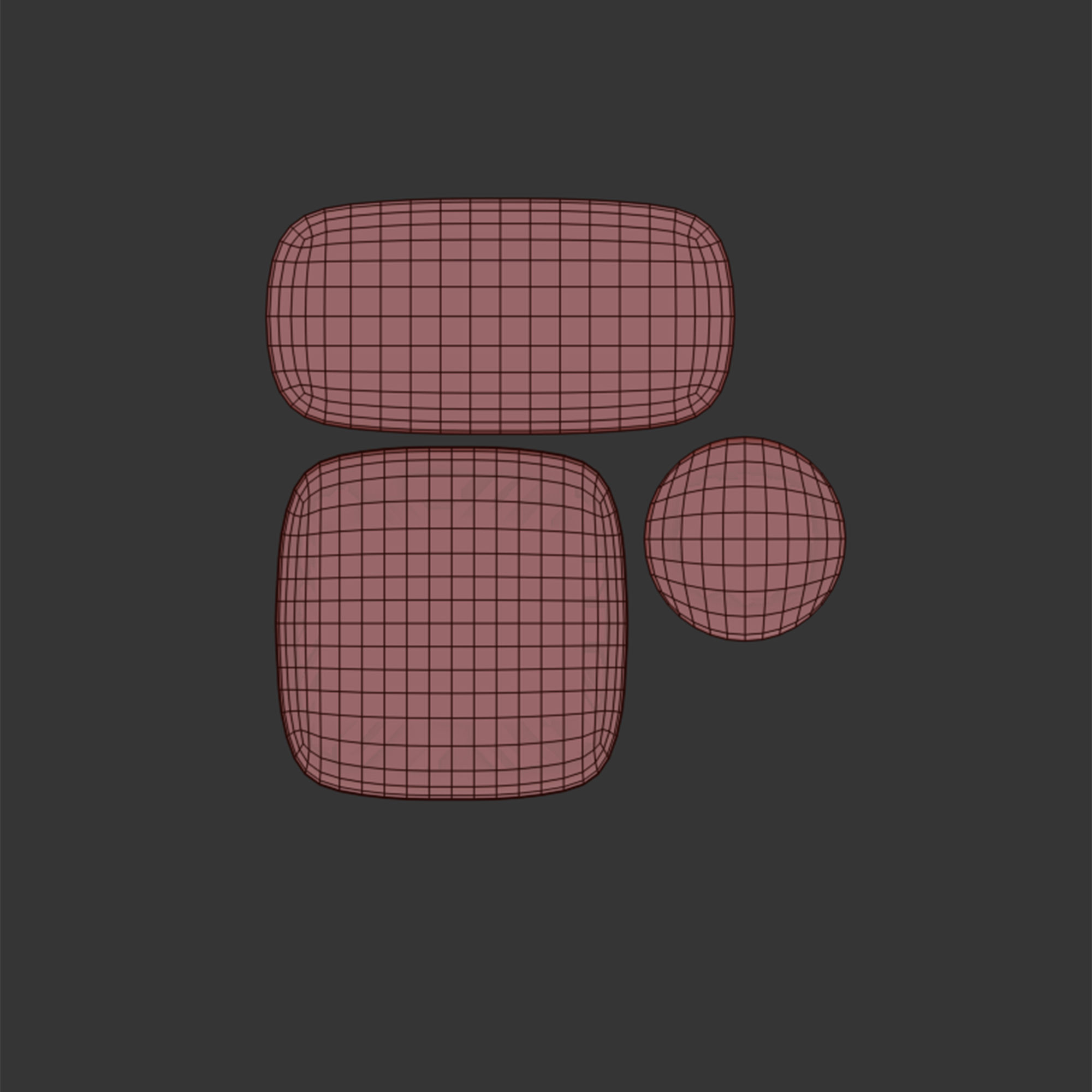 Adam table by natuzzi 3D model_7