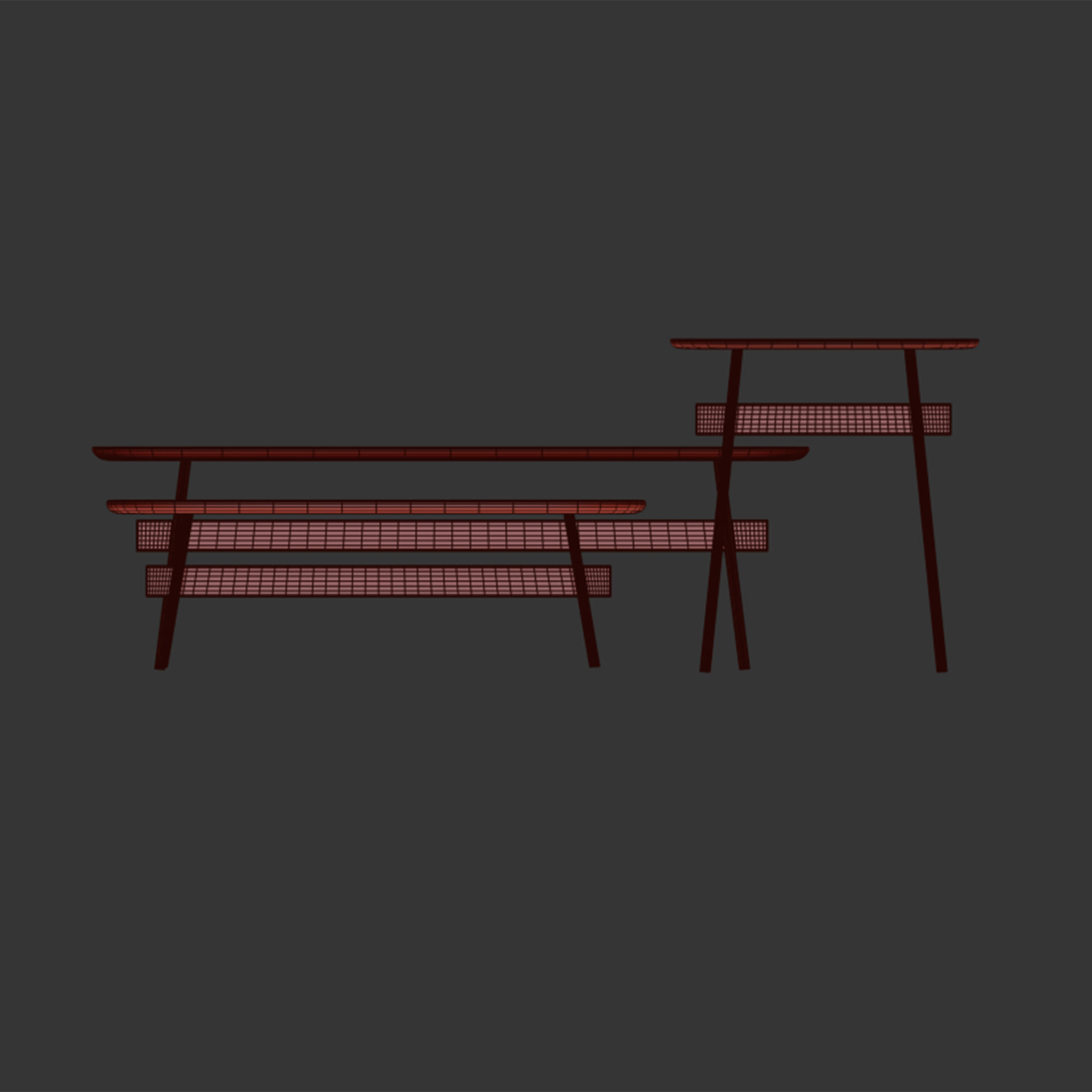 Adam table by natuzzi 3D model_5