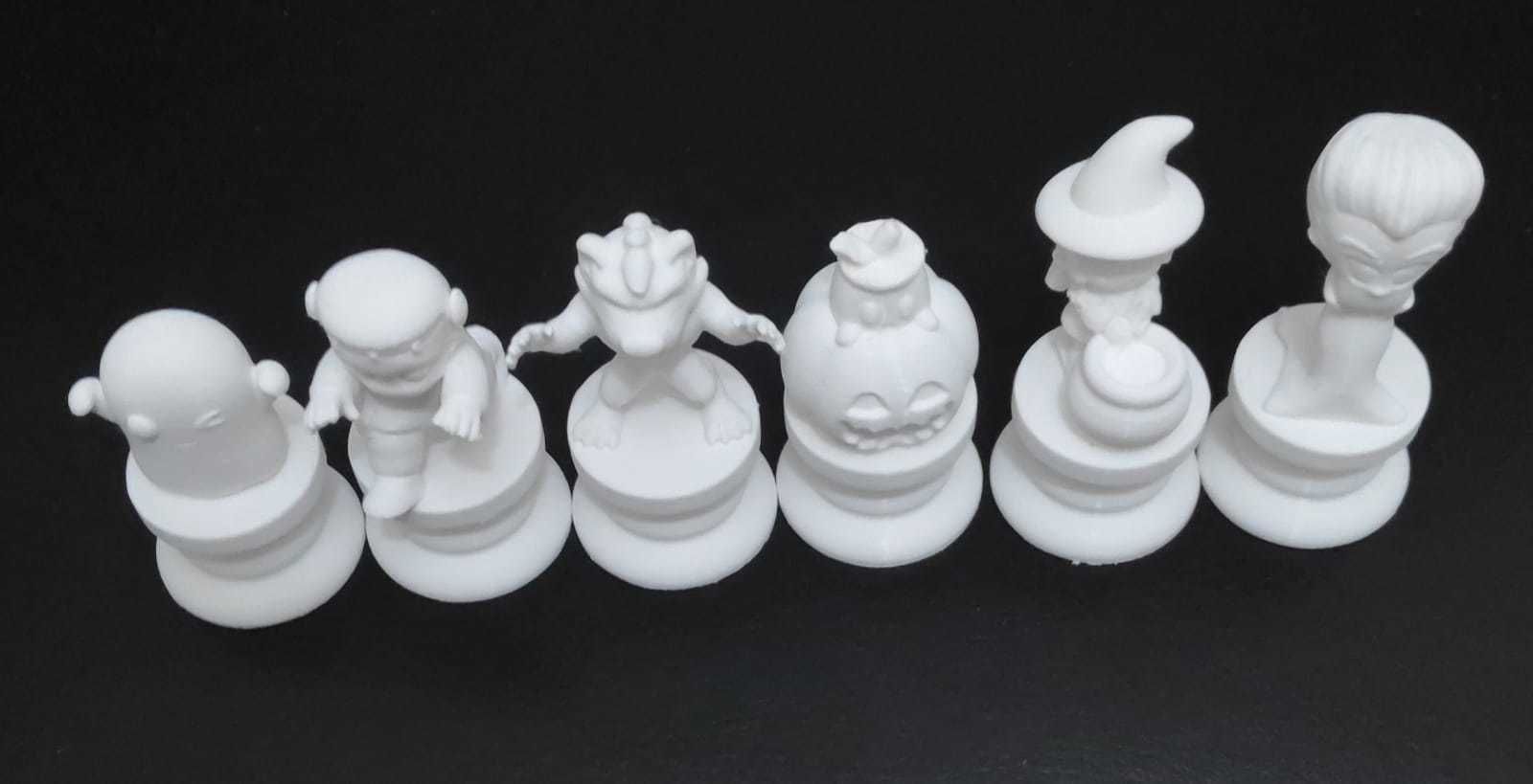 Halloween Chess 3D print model_17