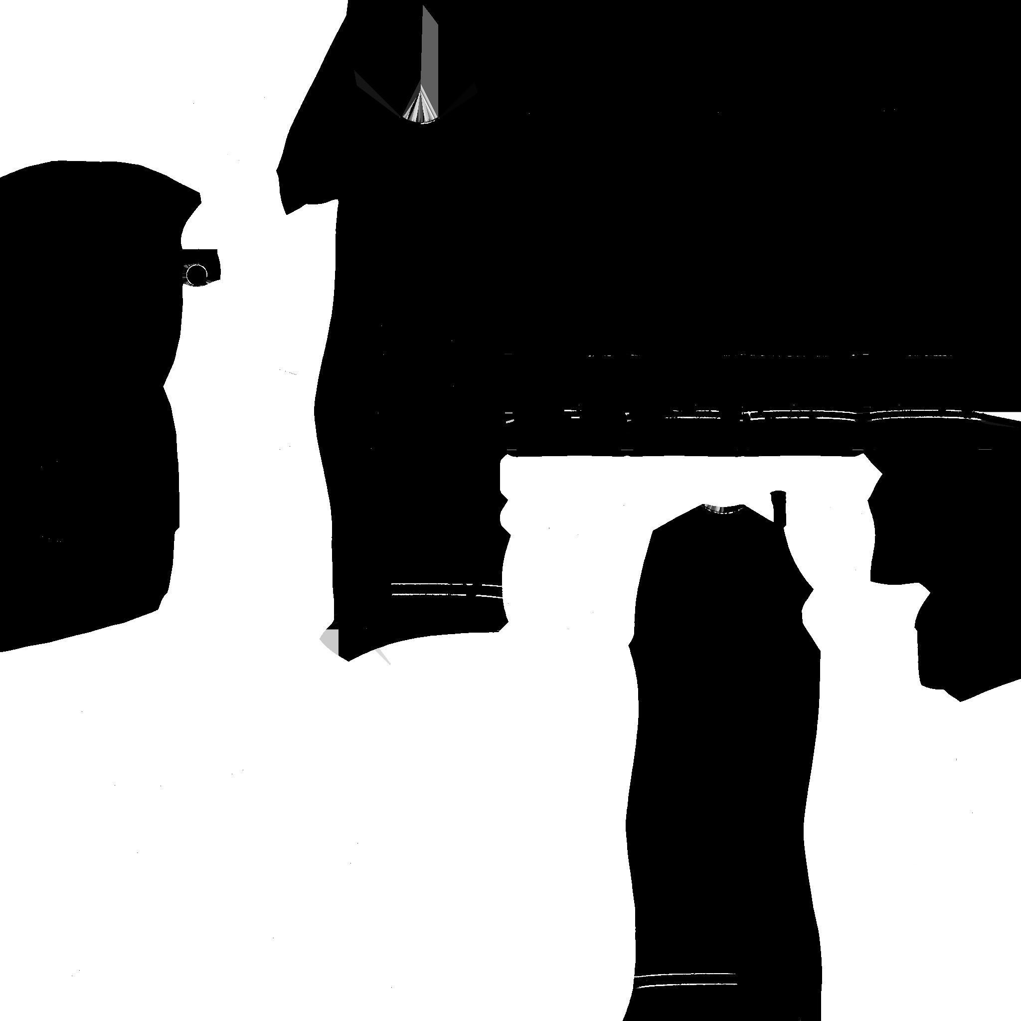 Jetpack D09 Green Metal - SciFi Character Design Low-poly 3D model_21