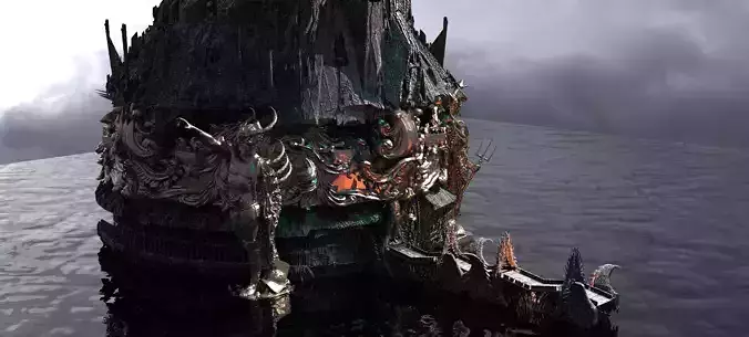 Ocean Master Dome City 1 Kit bash