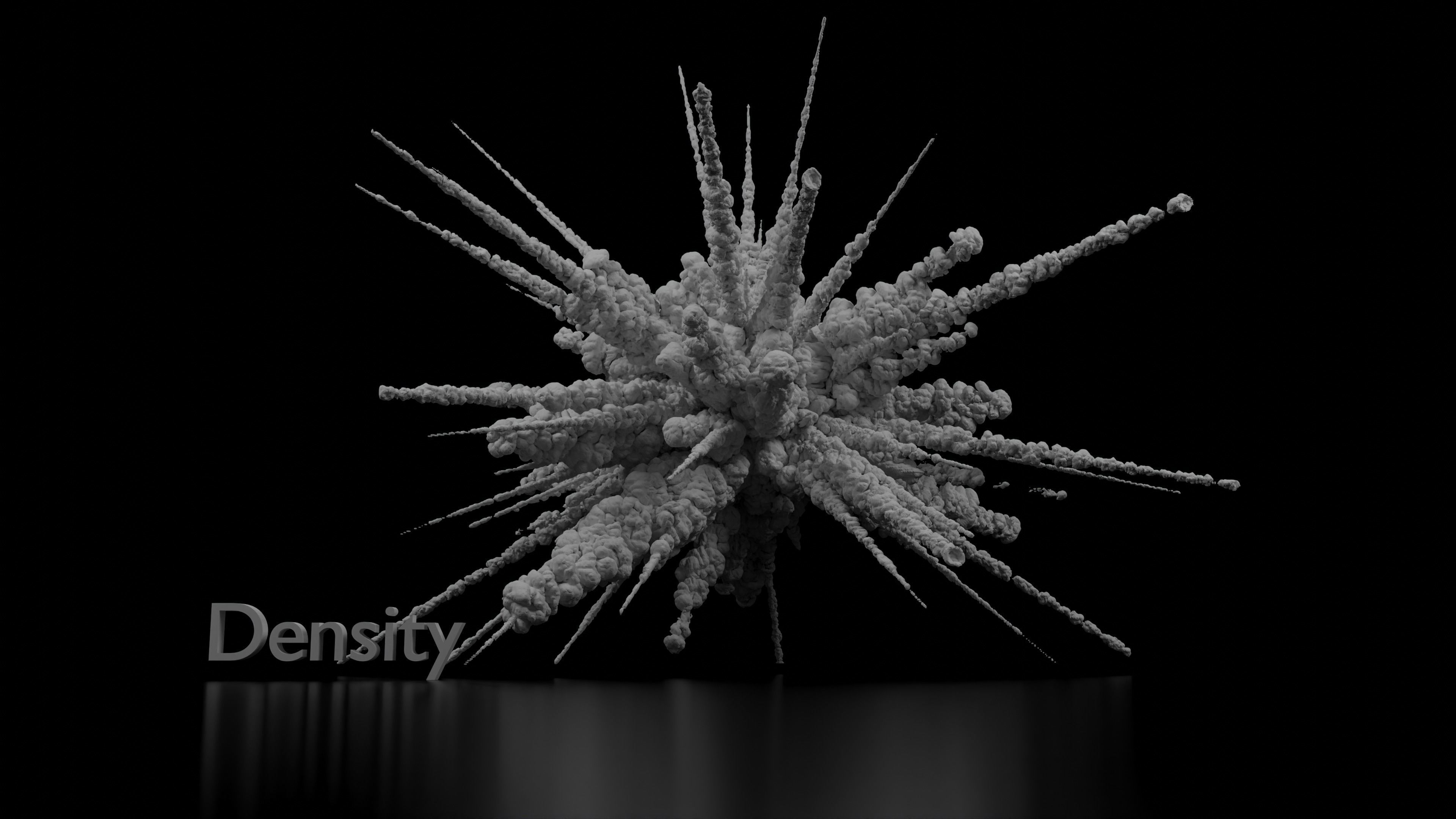 High Resolution Grenade Explosion VDB 3D Model 3D model_4