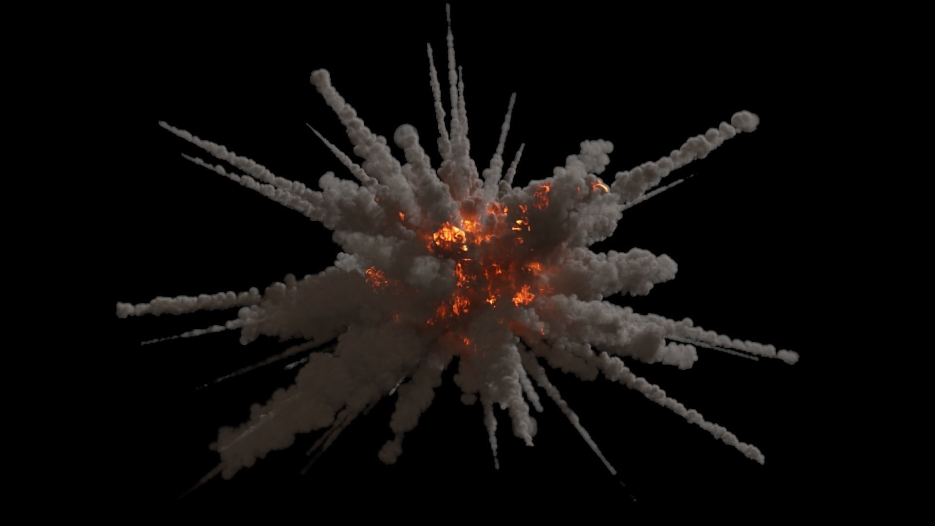 High Resolution Grenade Explosion VDB 3D Model 3D model_15