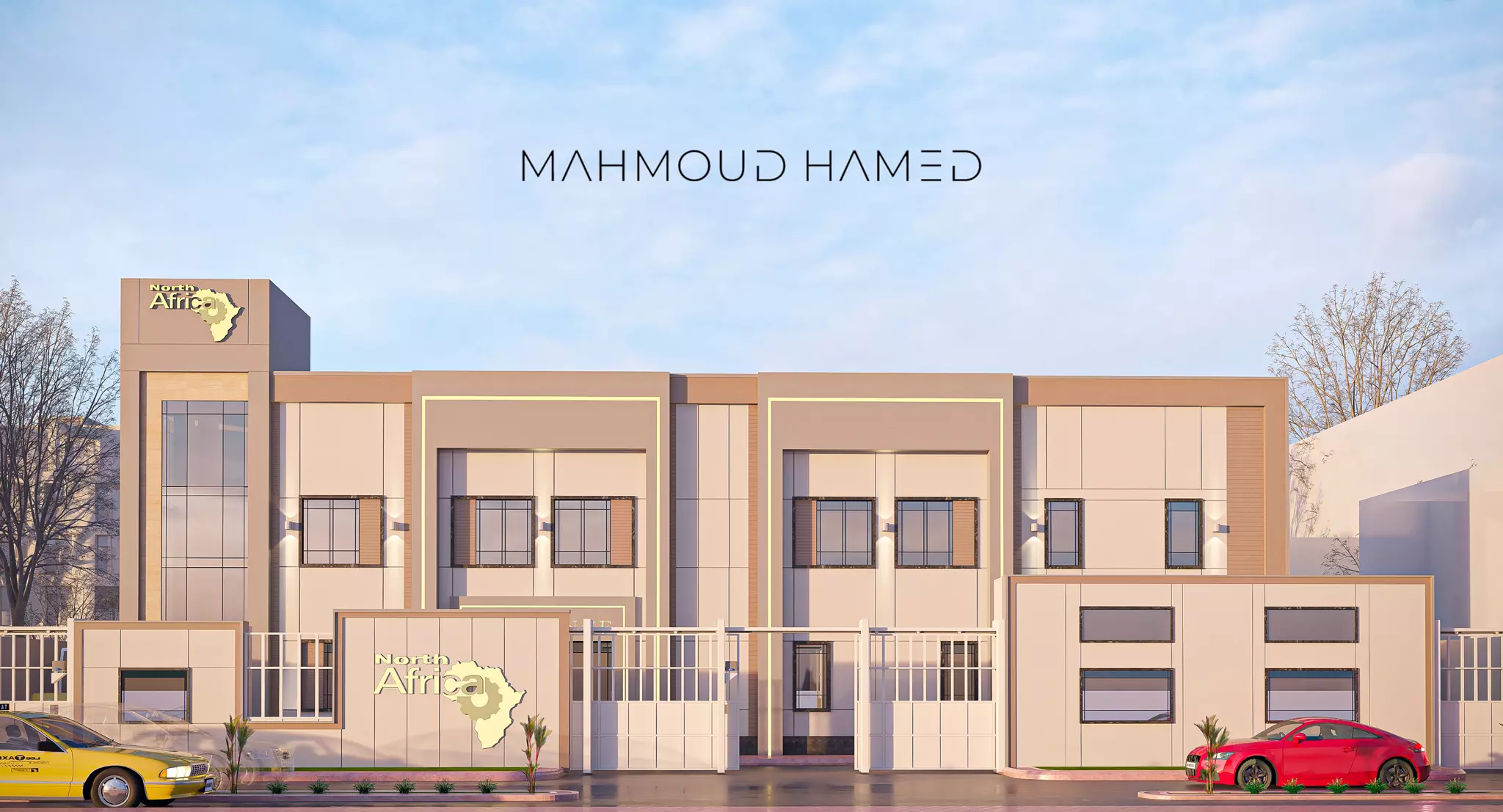 factory elevation 3D model_0