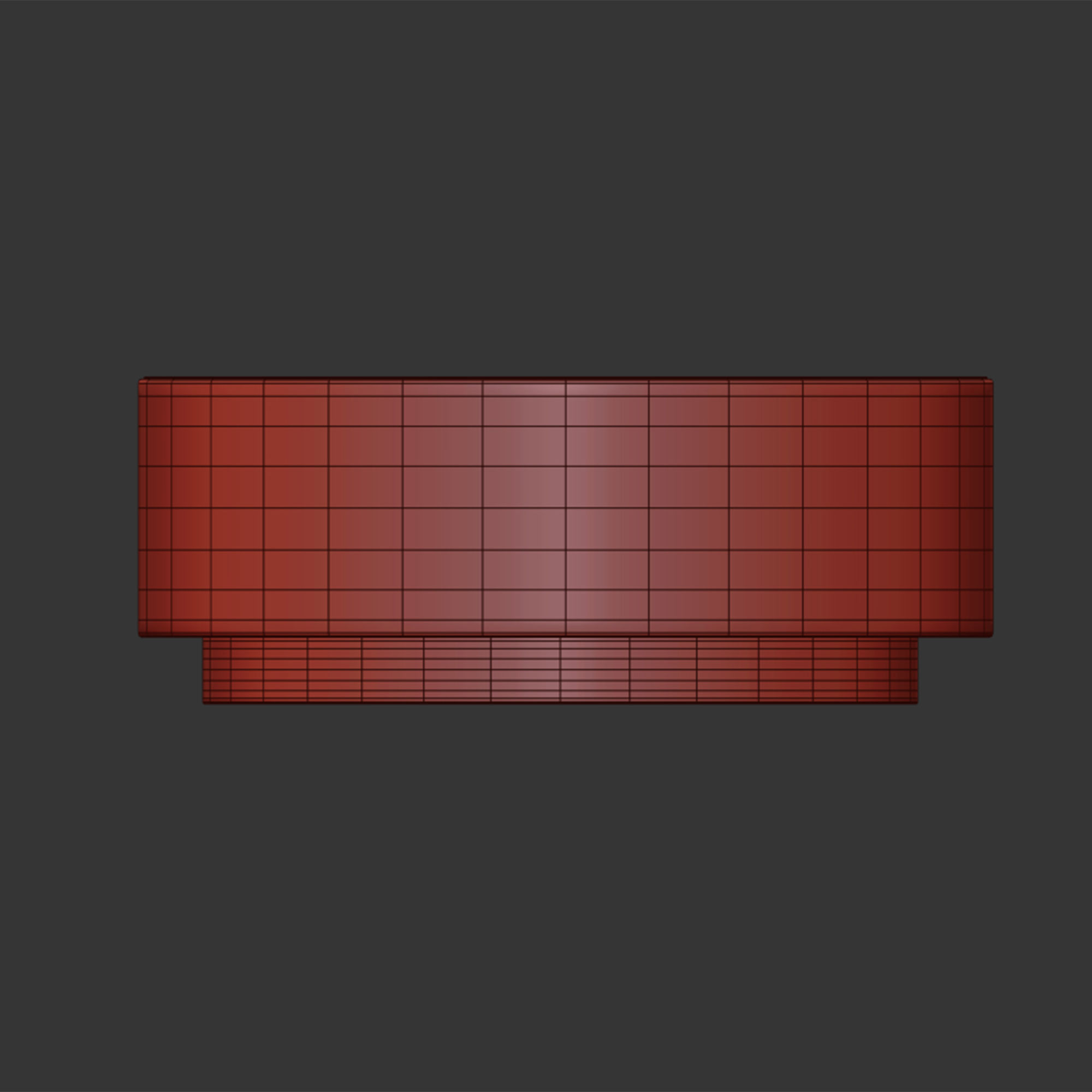 GOLD COFFEE TABLE by Laskasas 3D model_5