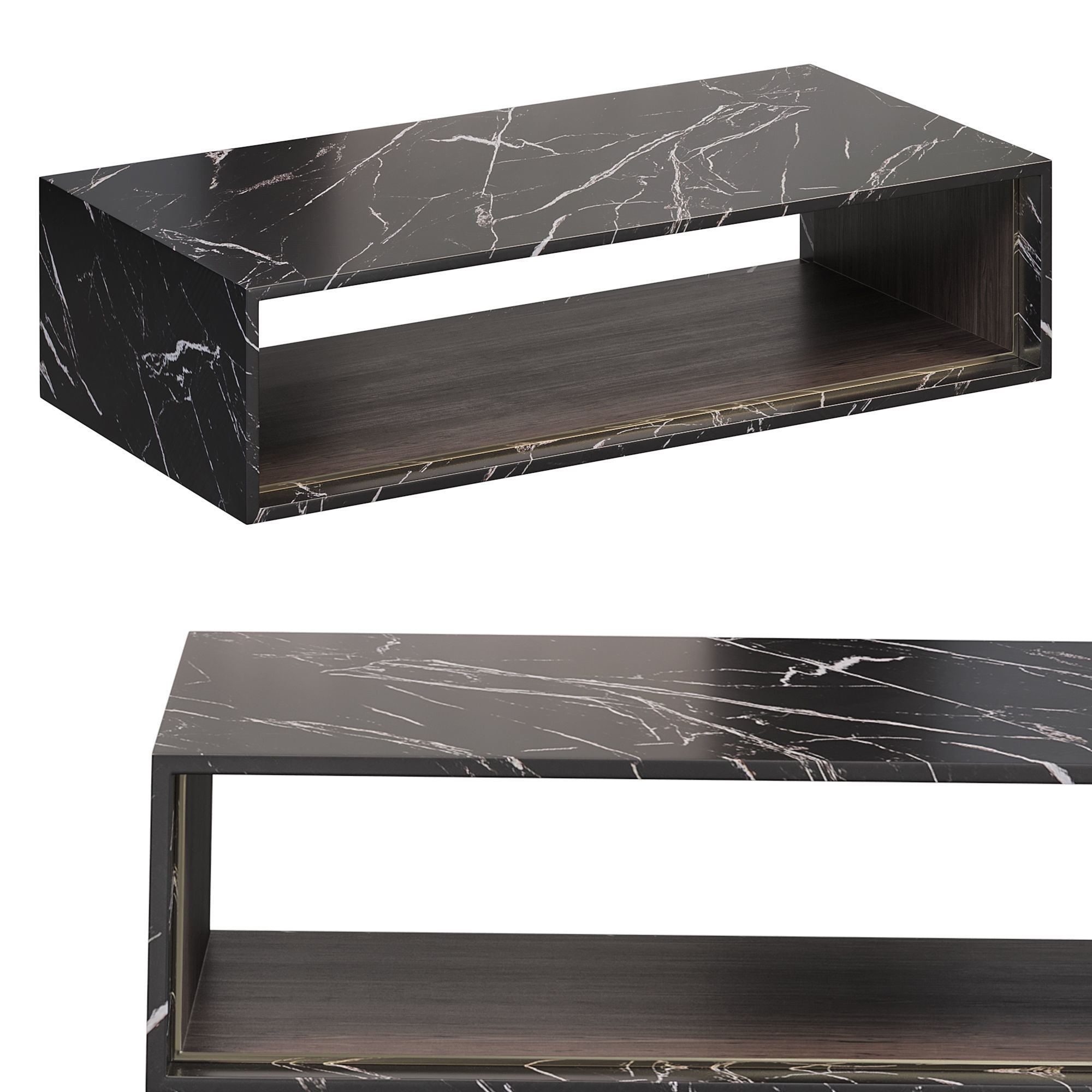 Nilo coffee table by laskasas 3D model_2