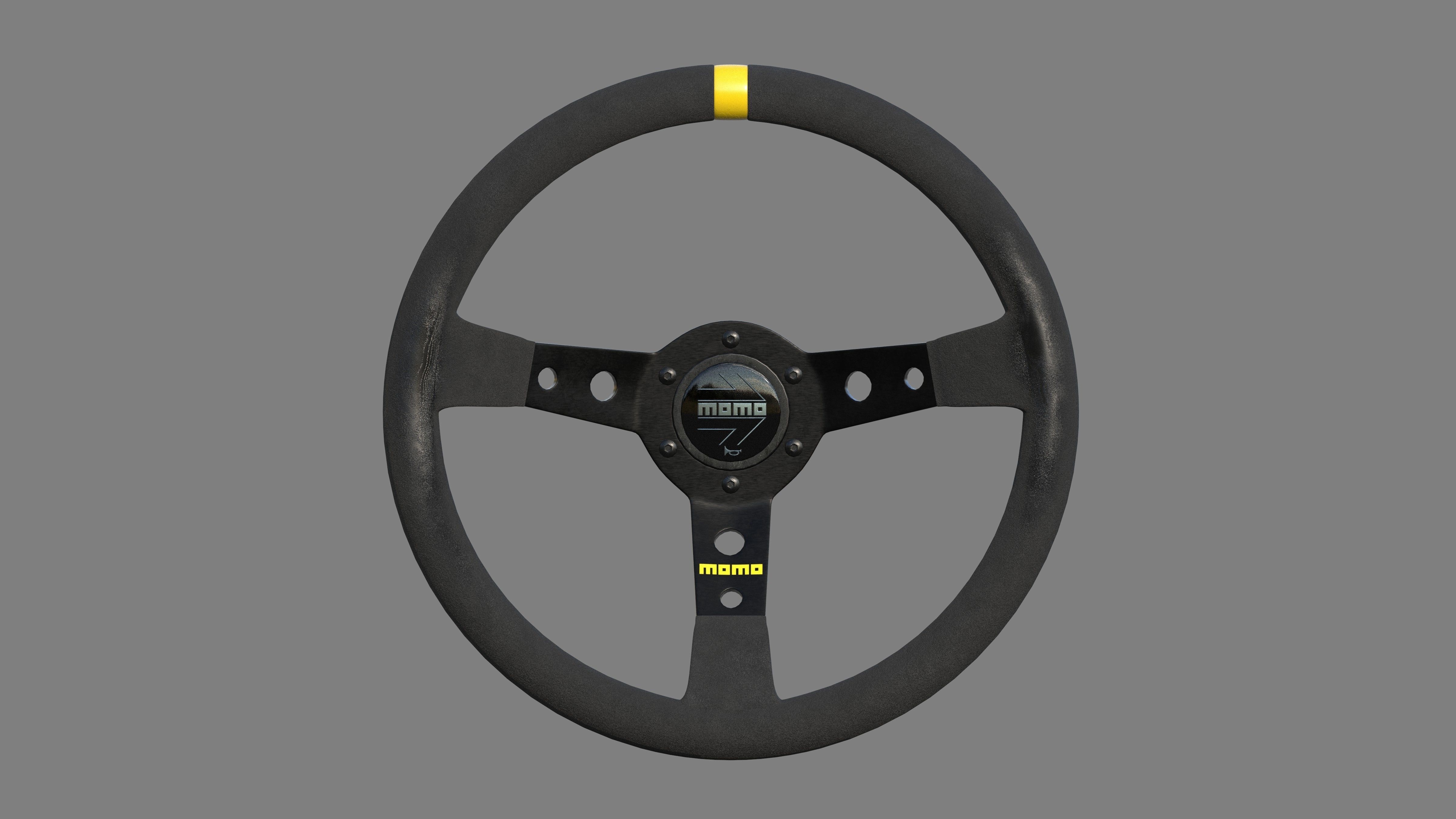 MOMO Mod 07 Low-poly 3D model_1