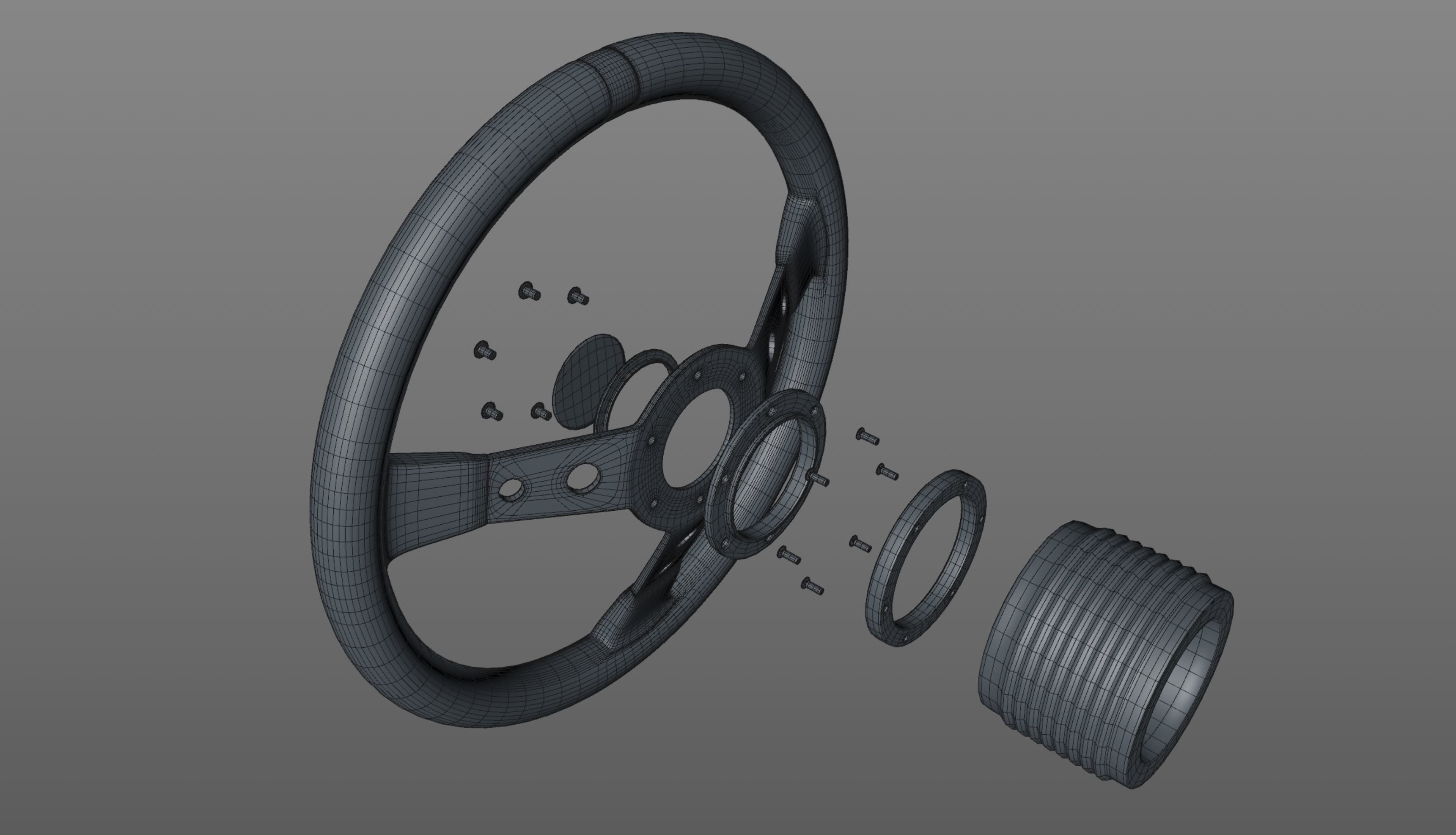 MOMO Mod 07 Low-poly 3D model_15