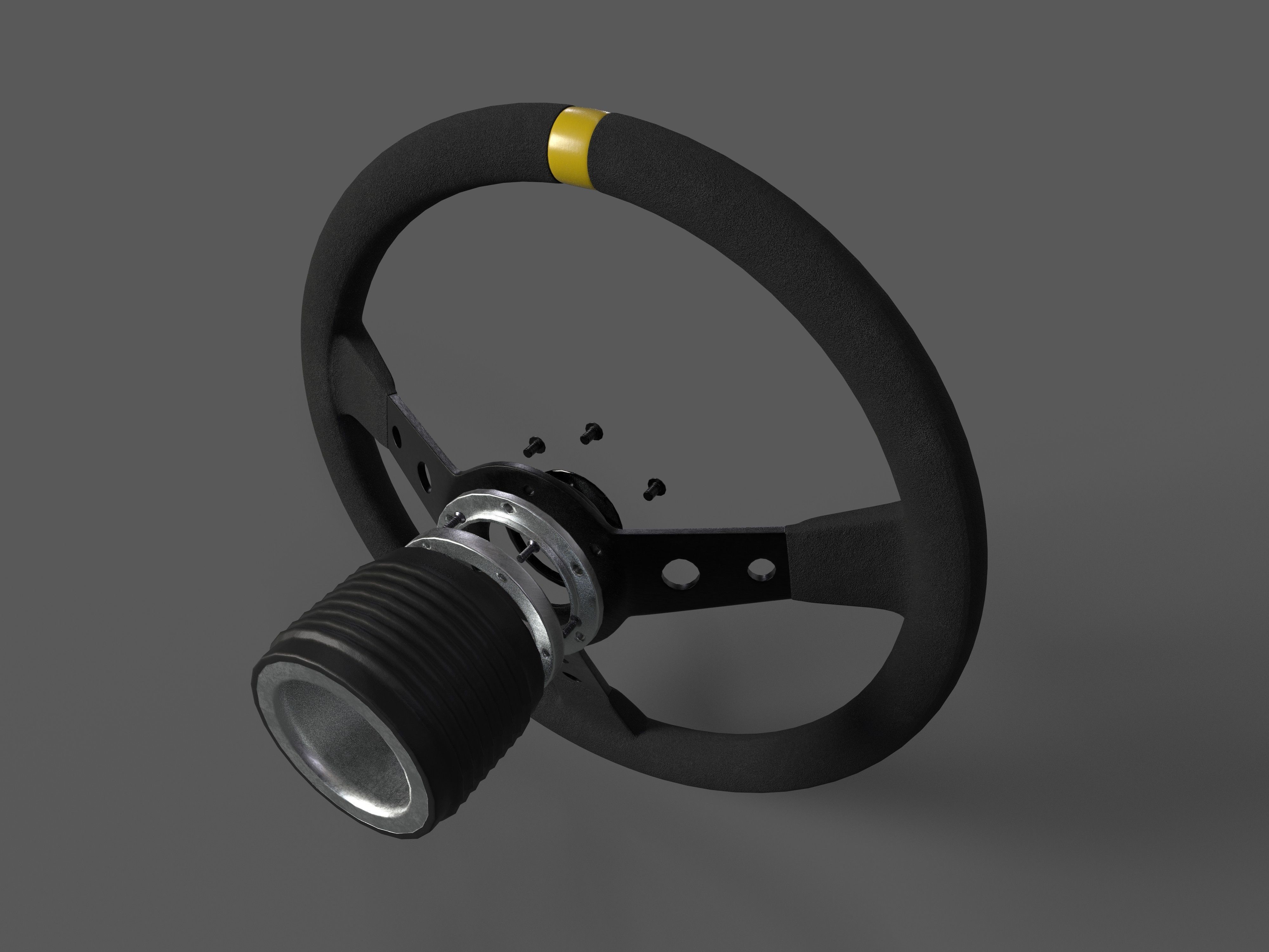 MOMO Mod 07 Low-poly 3D model_11