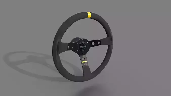 MOMO Mod 07 Low-poly 3D model