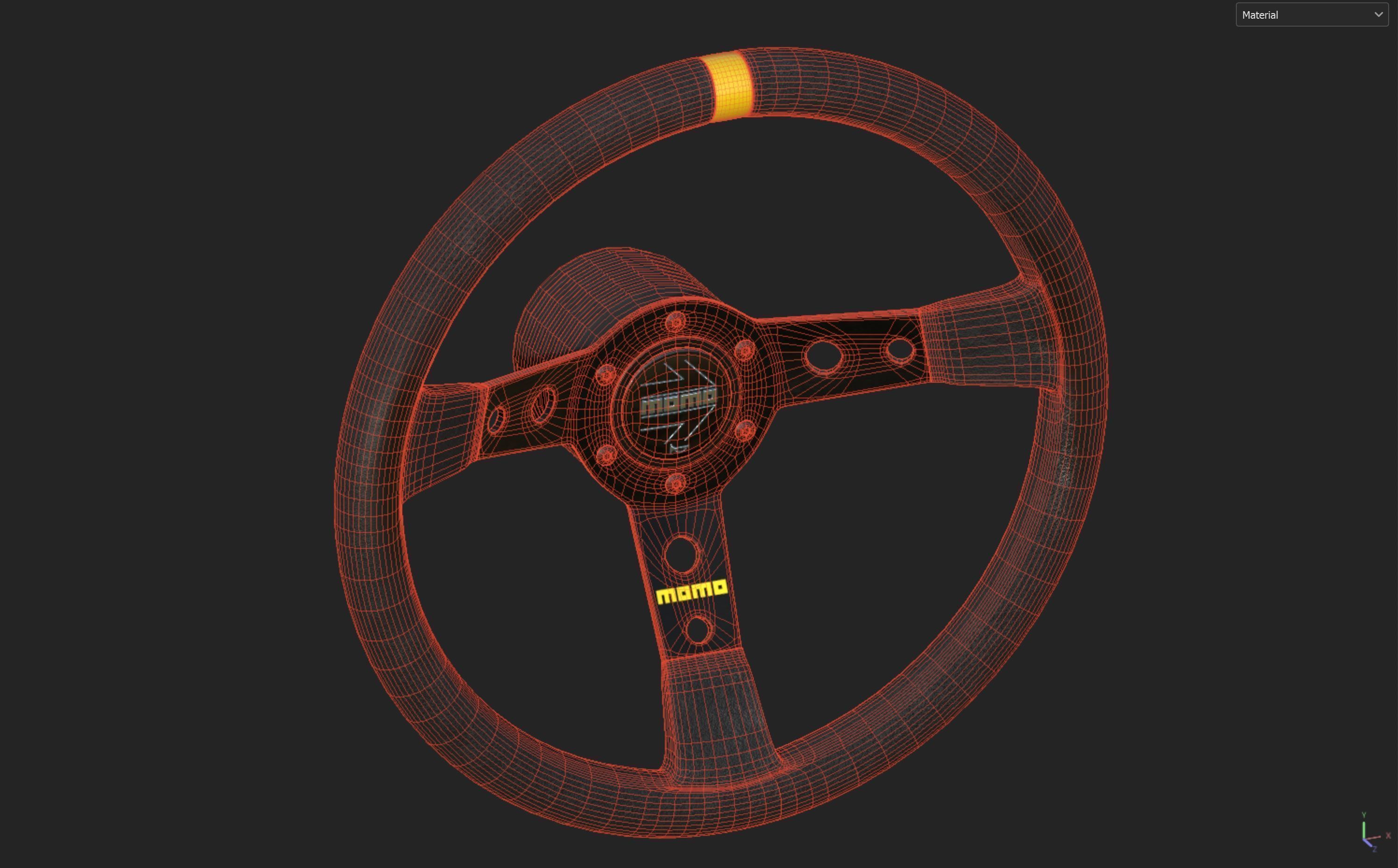 MOMO Mod 07 Low-poly 3D model_16