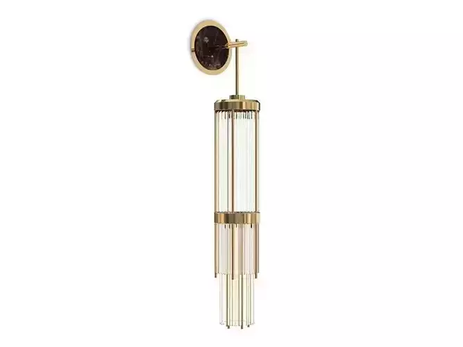 Sconce Pharo II Wall Lamp LUXXU  3D model Sconce Pharo II Wall Lamp LUXXU  3D model
