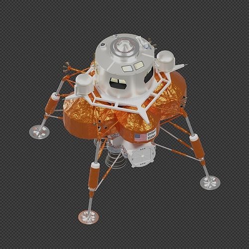 Eagle Engineering Lunar Lander 3D model