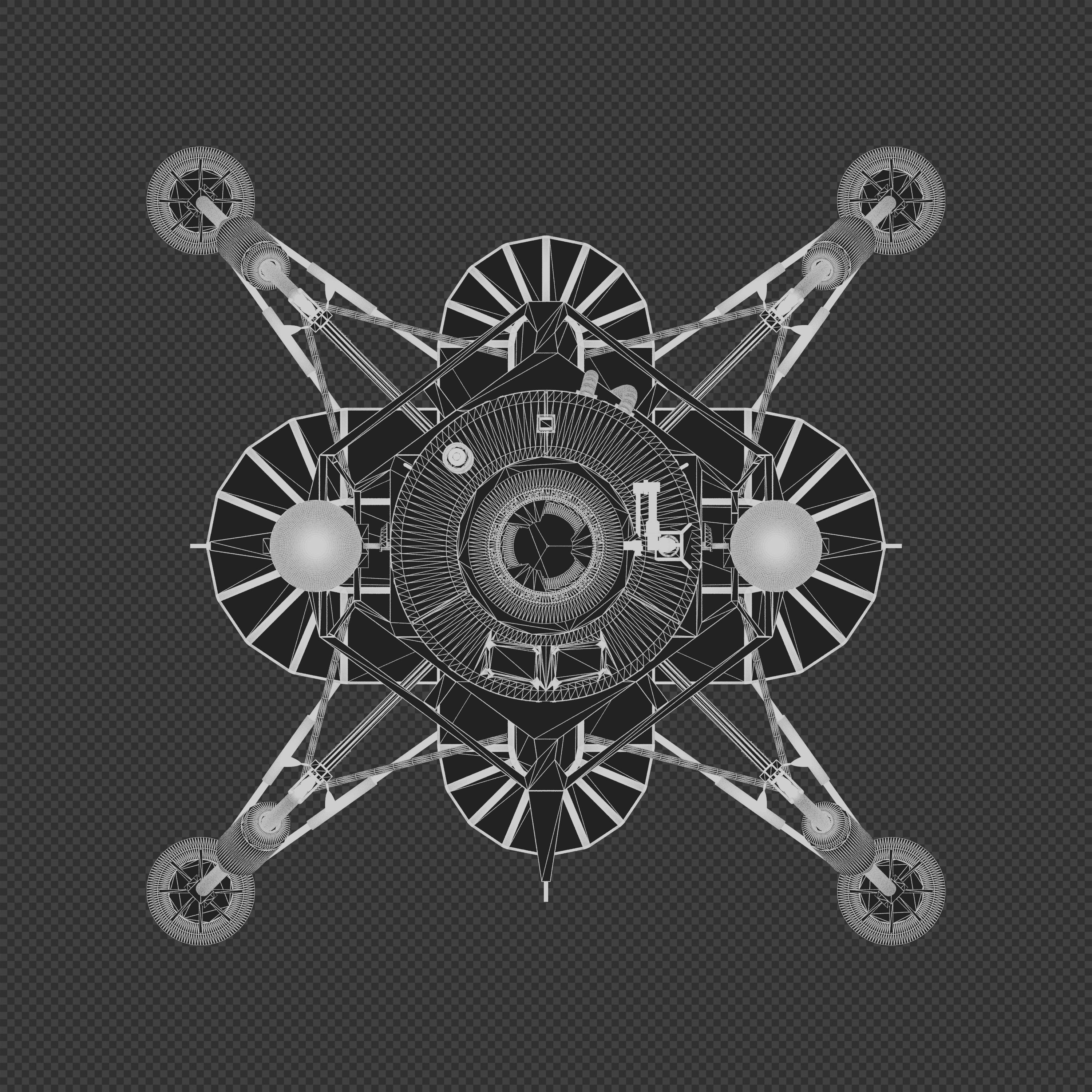 Eagle Engineering Lunar Lander 3D model_10