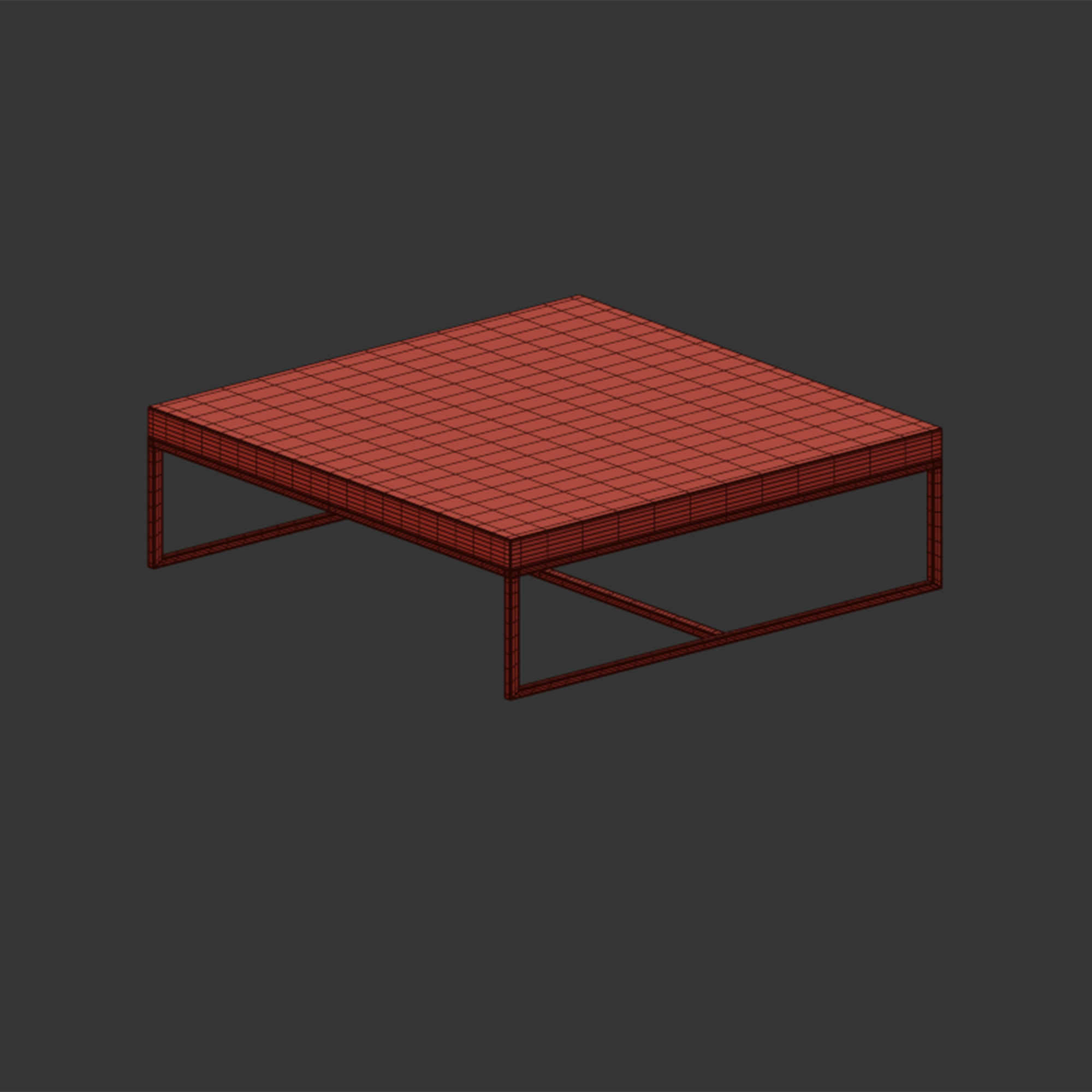 PAULO COFFEE TABLE by laskasas 3D model_7