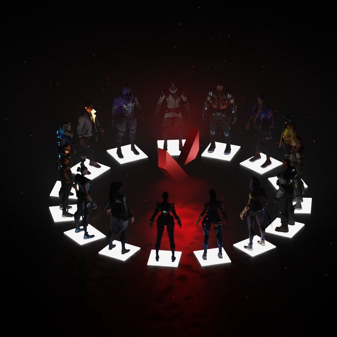 Valorant Character Pack 3D model_5