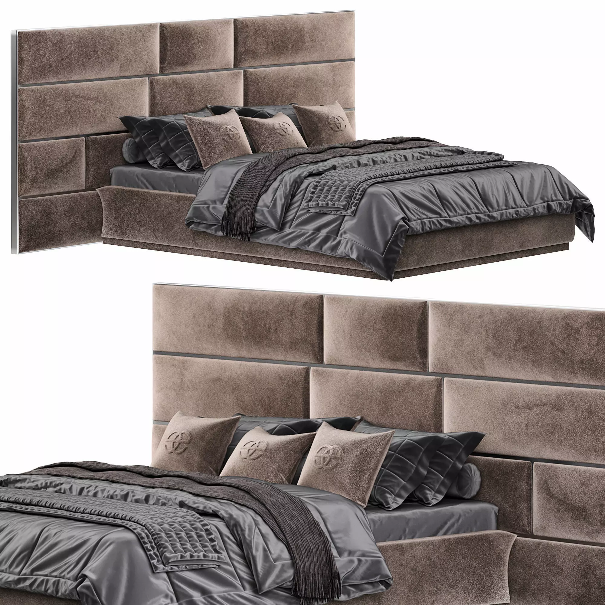 Carina Bed 3D model_0