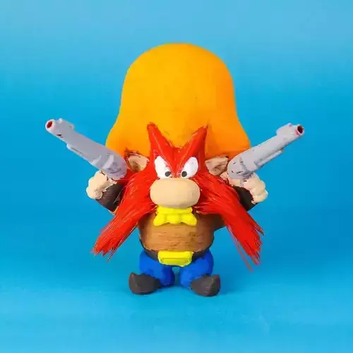 YOSEMITE SAM WITH BEARD 3D print model