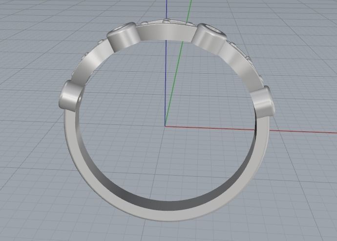 Ring Model 1965 3D print model_3
