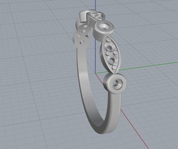 Ring Model 1965 3D print model_4