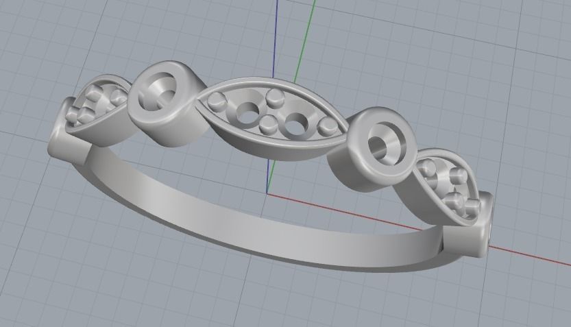 Ring Model 1965 3D print model_2