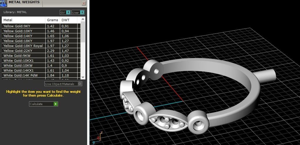 Ring Model 1965 3D print model_9