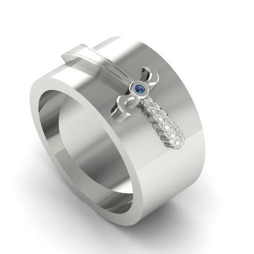 Knife ring Model 1961 3D print model_1