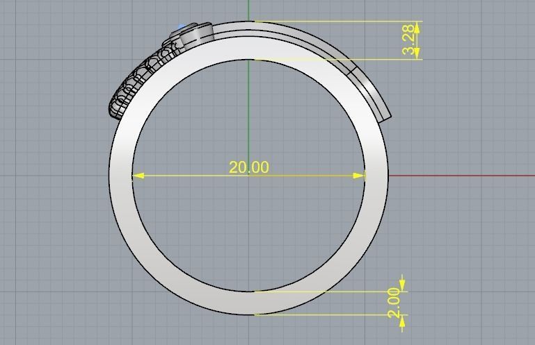 Knife ring Model 1961 3D print model_6