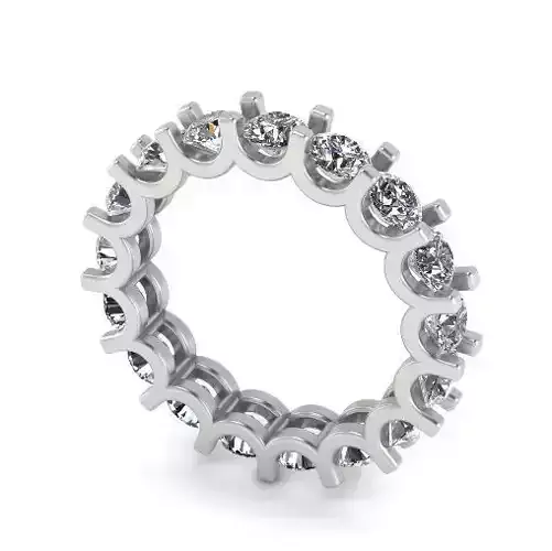 Ring with one row of stones Model 1975