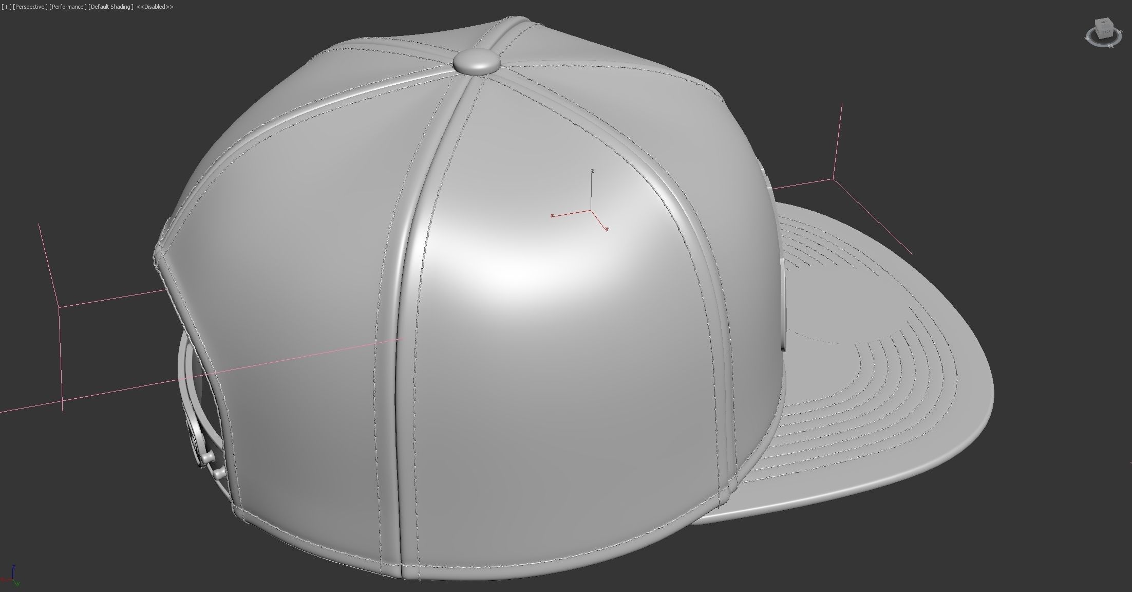 Baseball Cap Collection  3D model_21