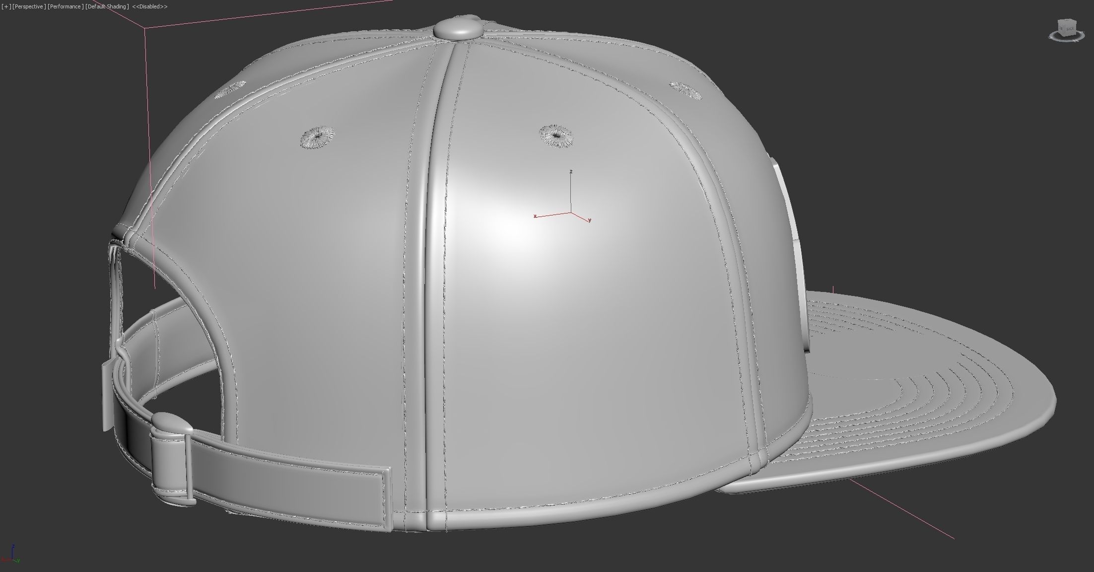 Baseball Cap Collection  3D model_22
