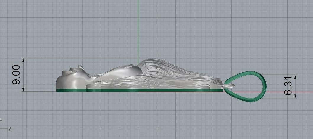 Pendant Jimmy Neutron Model 1979 3D print model_7