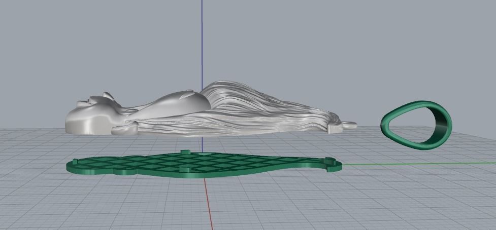 Pendant Jimmy Neutron Model 1979 3D print model_4