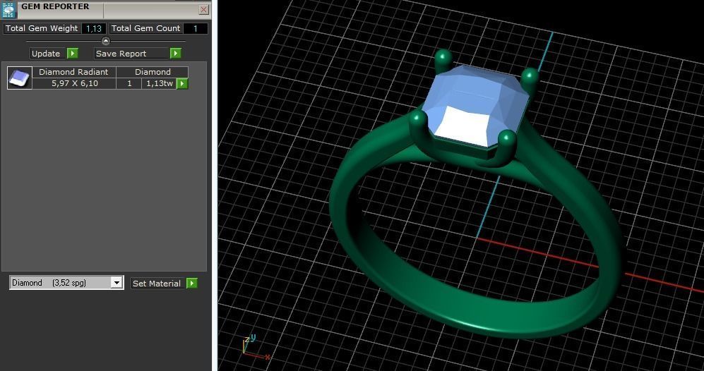 Soliter ring Model 1977 3D print model_8