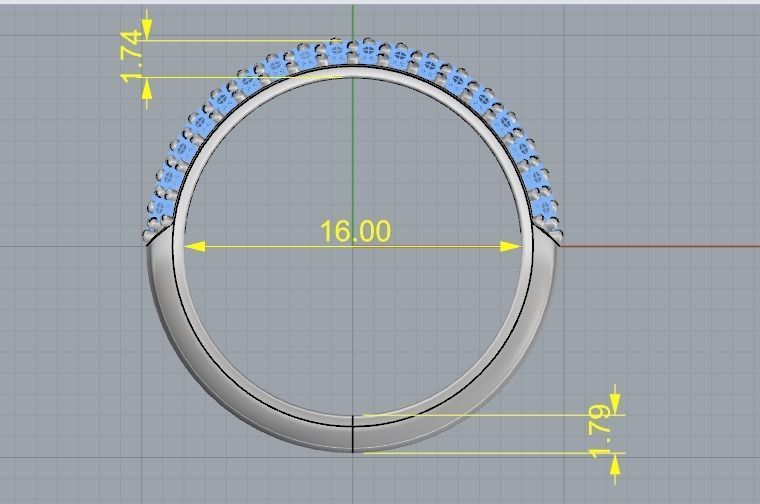 Ring Model 1988 3D print model_5