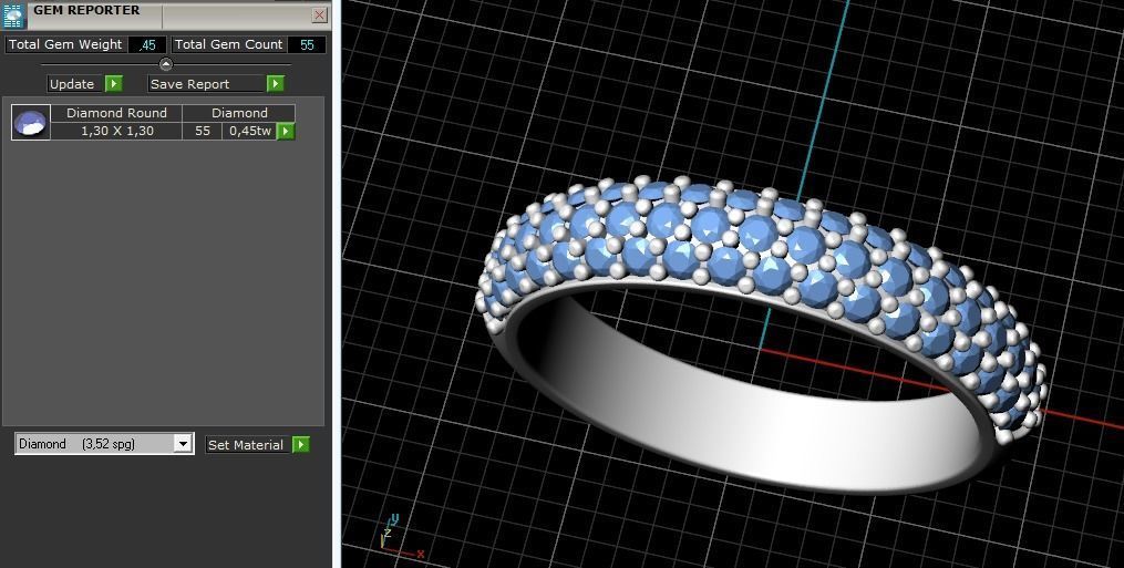 Ring Model 1988 3D print model_8