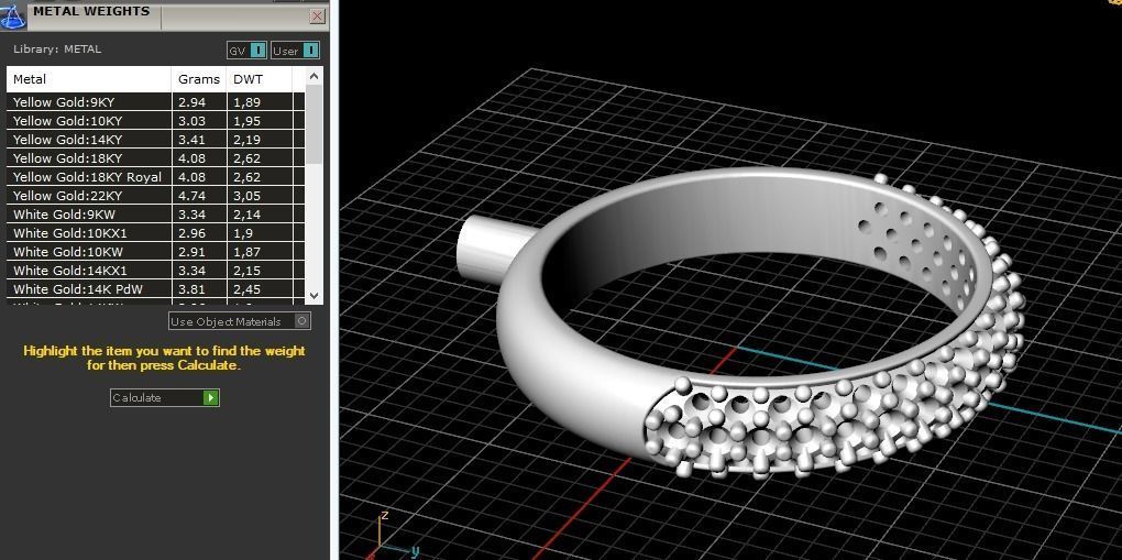 Ring Model 1988 3D print model_7
