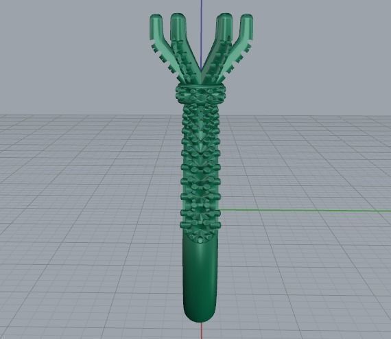 Soliter ring Model 2007 3D print model_3